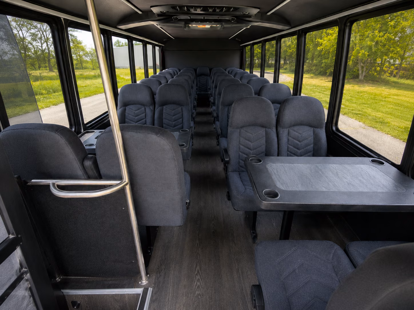 sunnyvale 15 passenger minibus inside