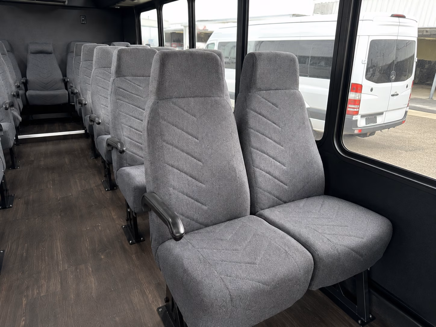 sunnyvale 15 passenger minibus interior