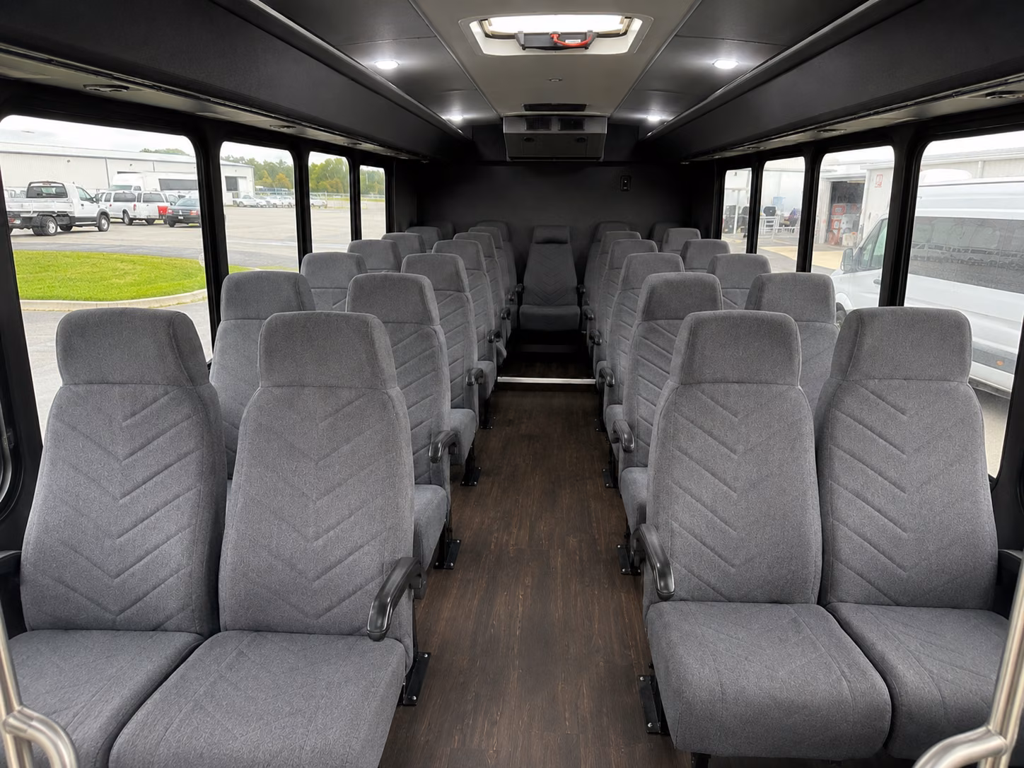 sunnyvale 20 passenger minibus inside