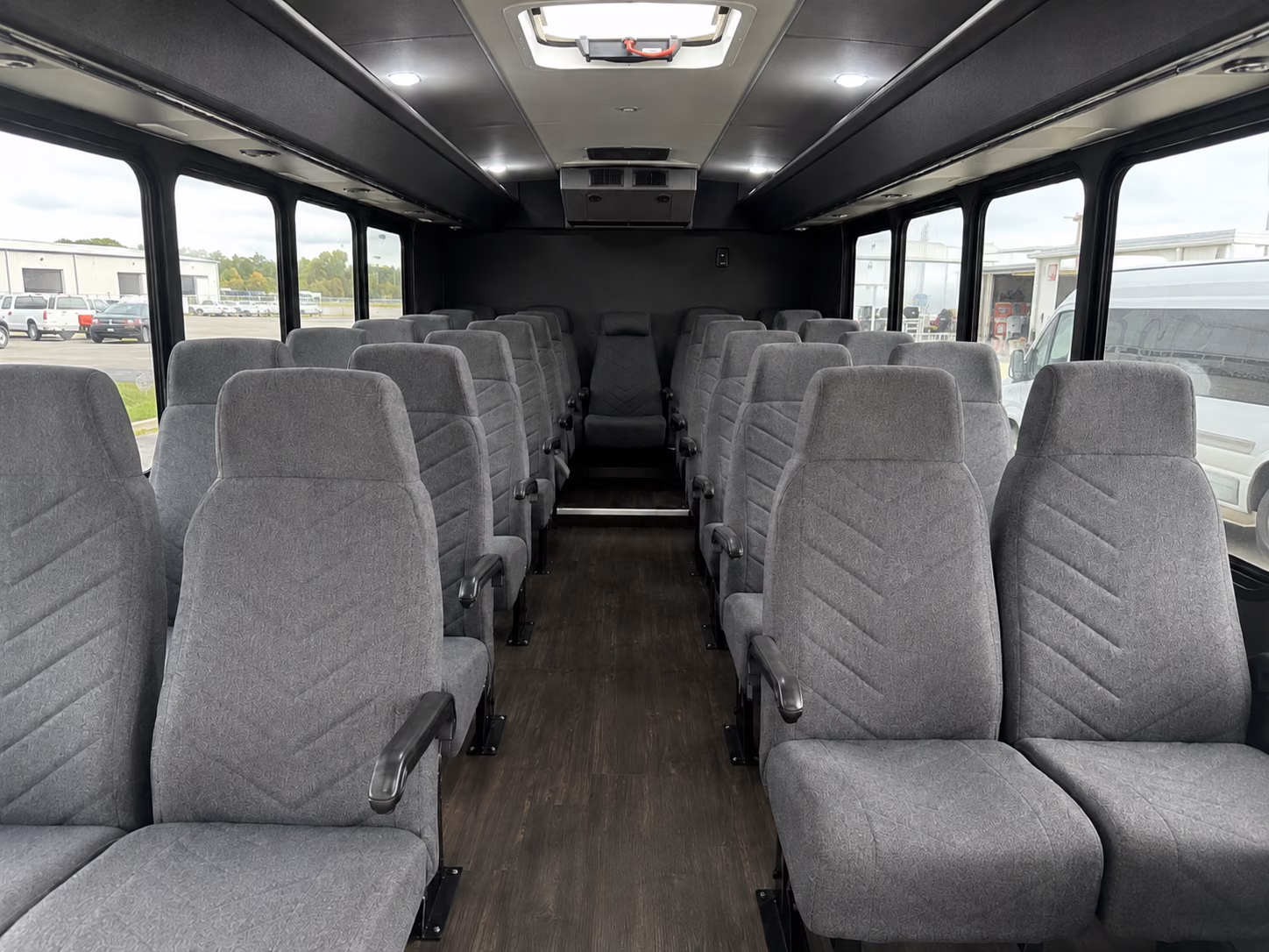 sunnyvale 20 passenger minibus interior