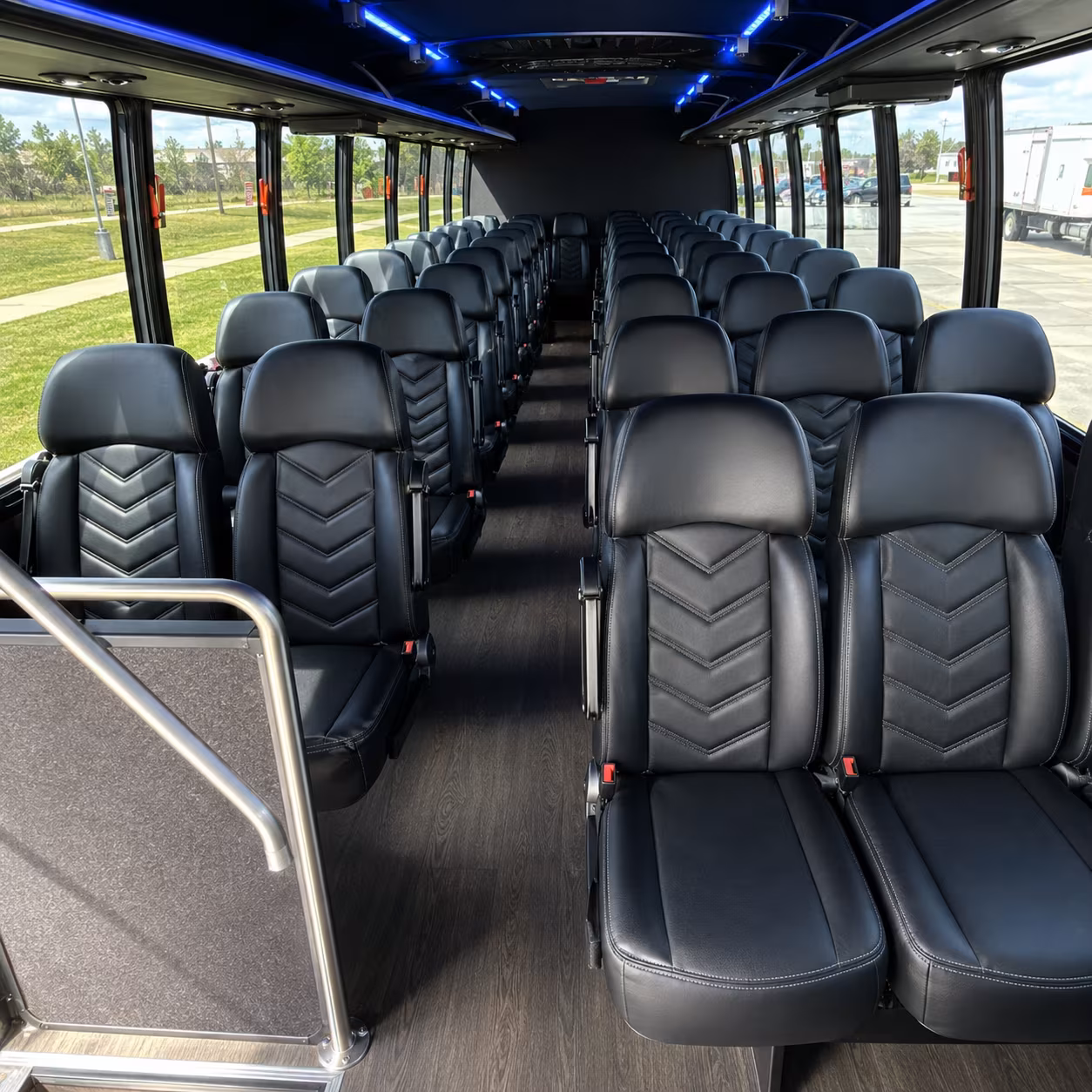 sunnyvale 25 passenger minibus interior