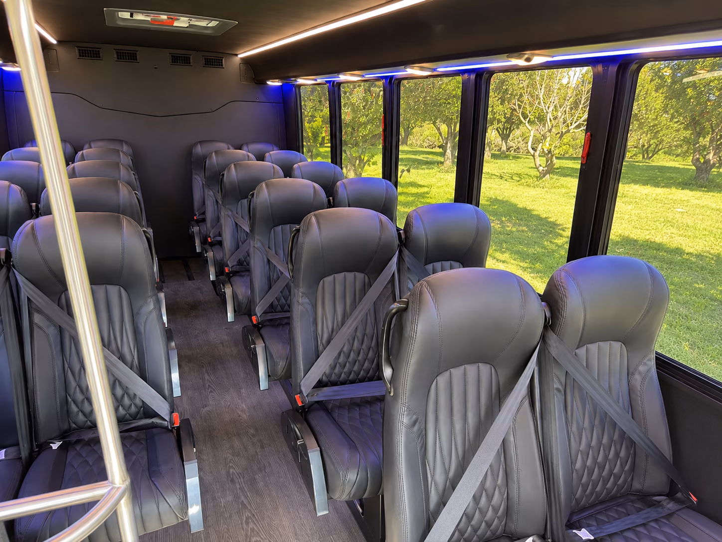sunnyvale airport transportation onboard seating