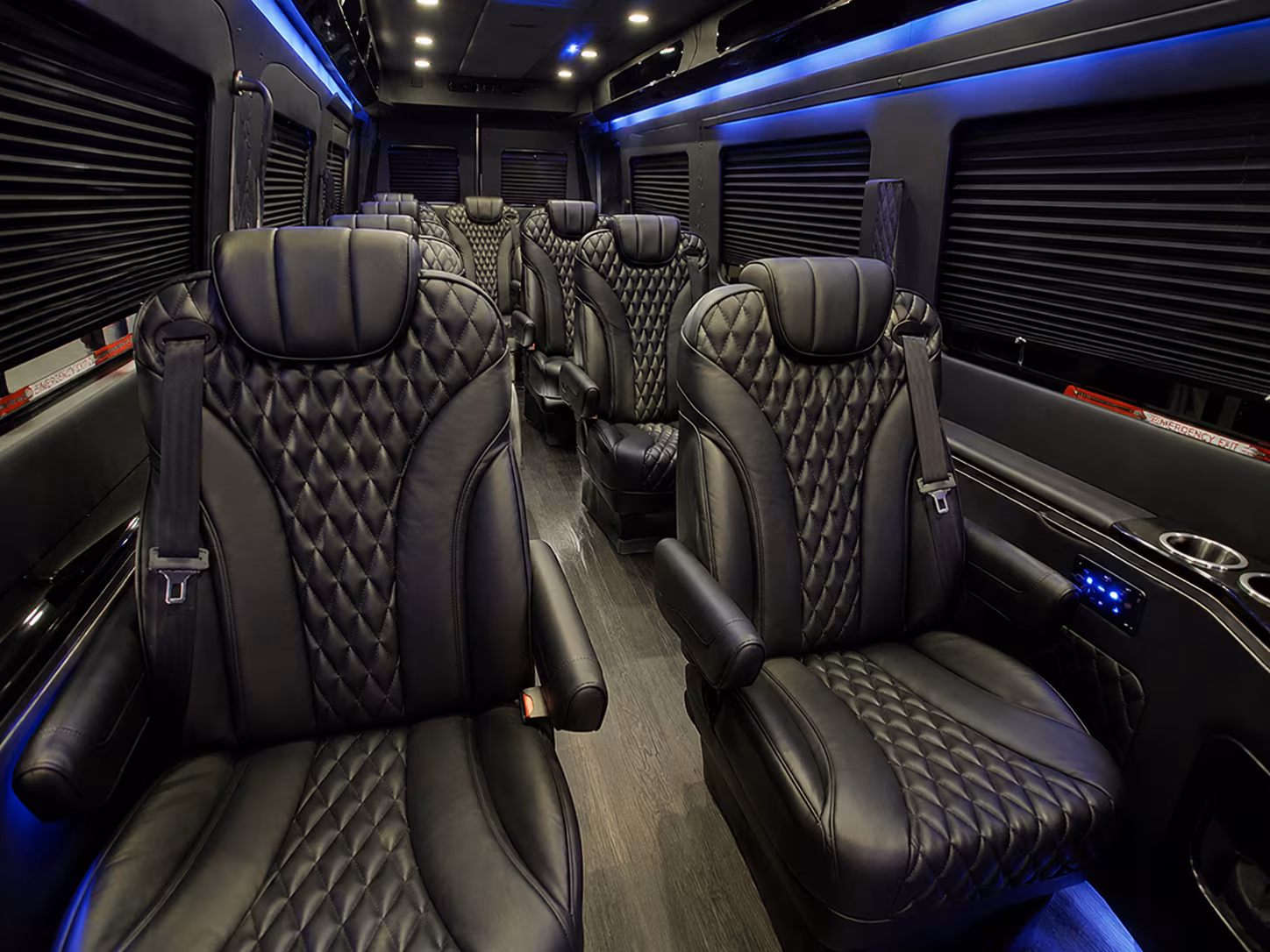 sunnyvale concert transportation onboard seating