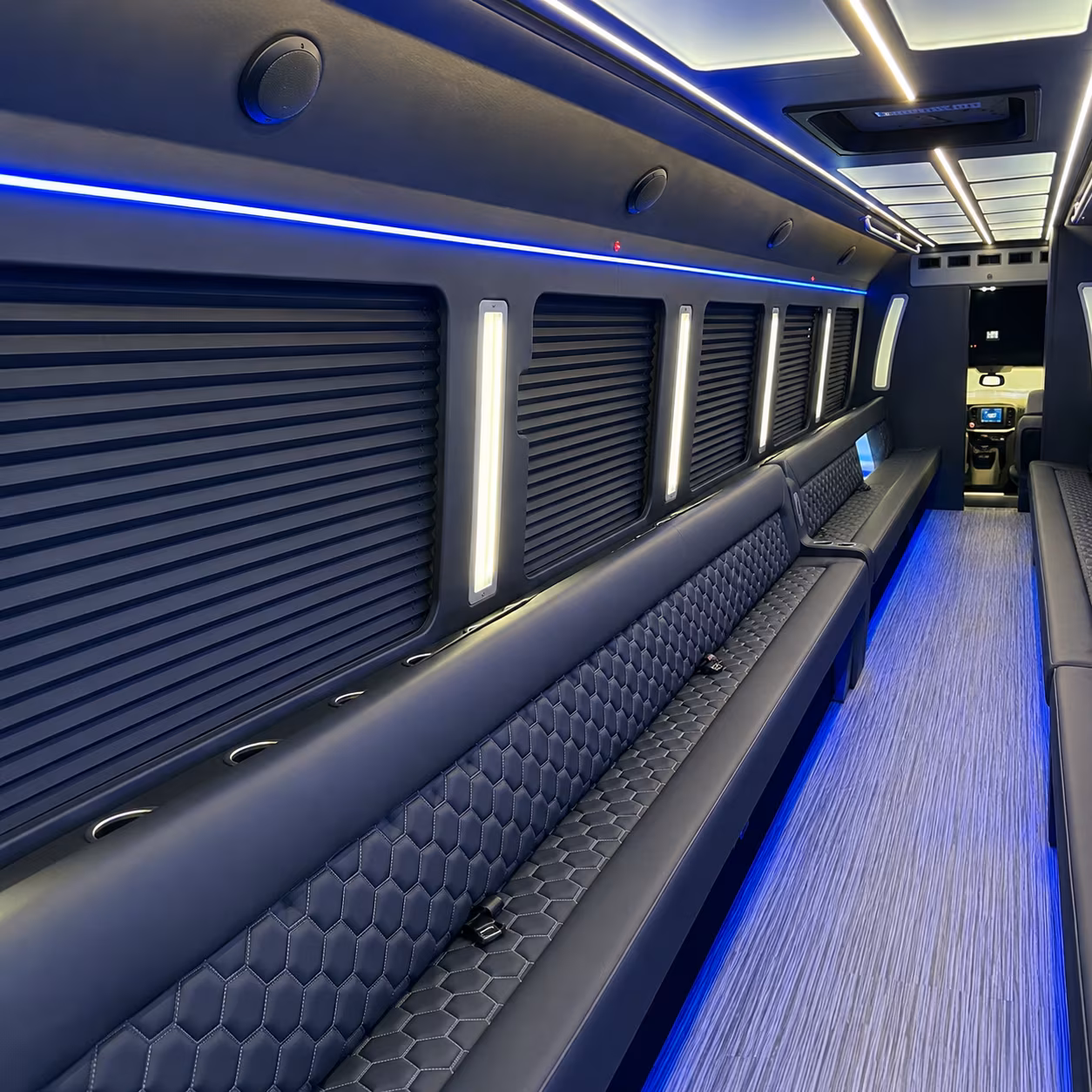 sunnyvale party bus interior