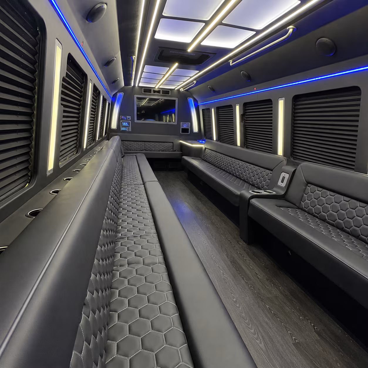 sunnyvale party bus rentals inside