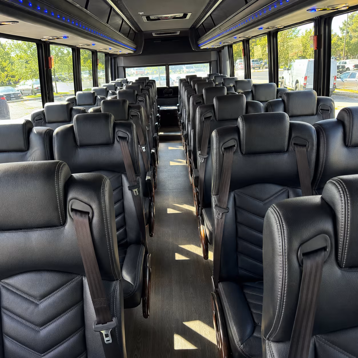 sunnyvale private event transportation onboard seating